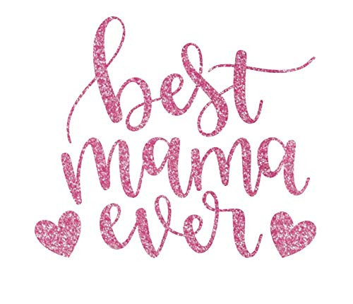 Best mama Ever Iron On Decal Mother's Day Iron On Transfer Mom Decal Happy Mother's Day Mom Gift From Kids Iron On Mom DIY Tshirts Crafts