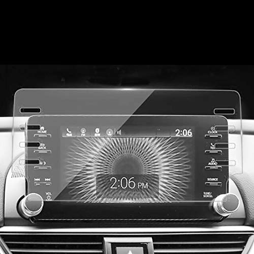 Tempered Glass Screen Protector Compatible with 2018-2020 Accord Sport EX EX-L Touring Navigation Screen Protector -8 inches-