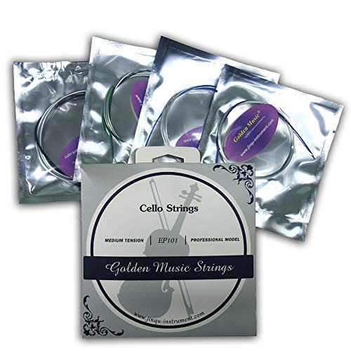 Cello String Set 4-4 Full Set -A-D-G-C -Strings Steel Steel Core Nickel Alloy Wound