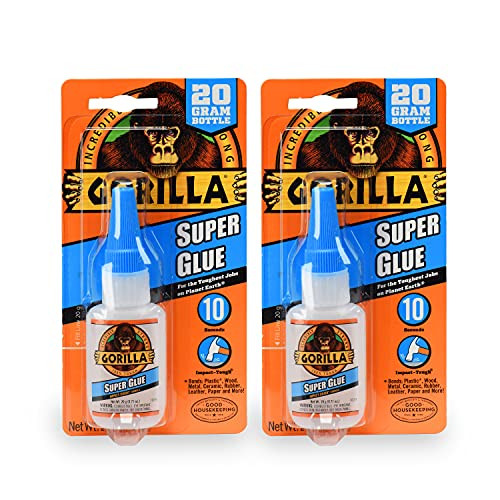 Gorilla Super Glue 20 g -Pack of 2- Gorilla Super Glue 20 g -Pack of 2-