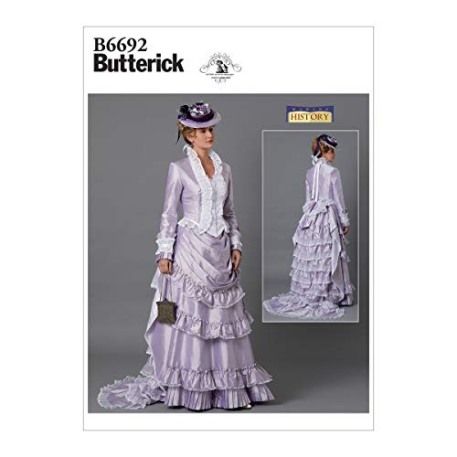 BUTTERICK B6692A5 Women's Historical Jacket and Skirt Costume Sewing Patterns Sizes 6-14