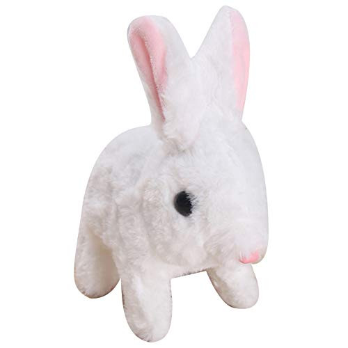 Electric Plush Toy Dog That Walks and Bark Teddy Corgi Dog Rabbit Tail Wagging Ass Shaking Toy E