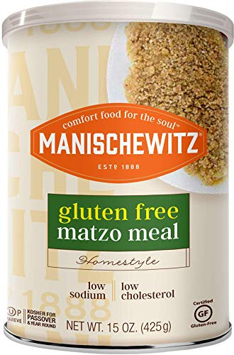 Manischewitz Matzo Meal - Kosher For Passover - Gluten Free Matzah Meal 15 Ounce -Single-