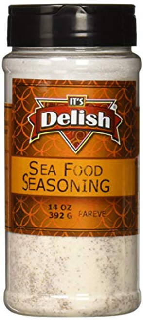Its Delish Seafood Seasoning Medium Jar 14 Ounce