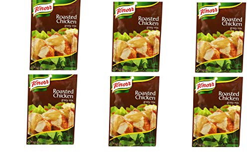 Knorr Roasted Chicken Gravy Mix - 1.2 Ounce -Pack of 6-
