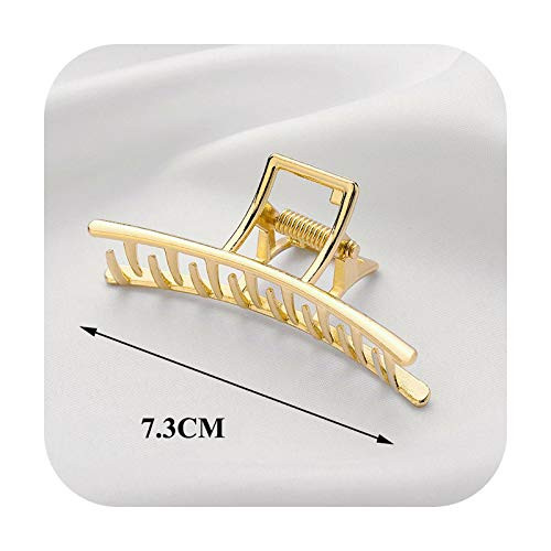 HaHapo Metal Hair Claw Clip Women Fashion Barrettes Hairclips Hairpins Lady Hairgrip Headwear Hair Clips Hair Accessories For Women-Style 17