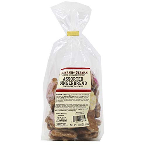 Hermann the German - Pfeffernusse Gingerbread Cookies Glazed in Assorted Colors 7oz -2-PACK- Hermann the German - Pfeffernusse Gingerbread Cookies Glazed in Assorted Colors 7oz -2-PACK-
