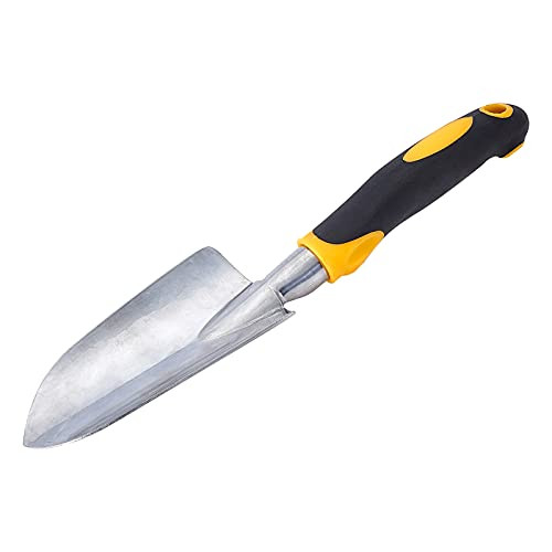 AHANDMAKER Garden Shovel Trowel Aluminum Alloy Garden Handle Shovels Garden Tool Set with Ergonomic Soft Rubberized Non-Slip Handle for Transplanting Digging Weeding Planting AHANDMAKER Garden Shovel Trowel Aluminum Alloy Garden Handle Shovels Garden Tool Set with Ergonomic Soft Rubberized Non-Slip Handle for Transplanting Digging Weeding Planting