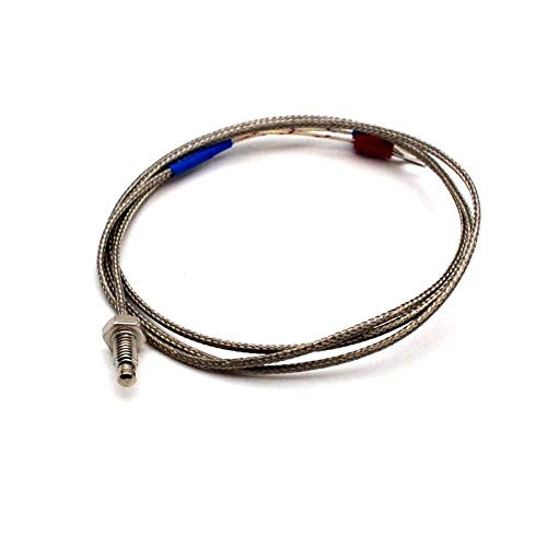 M6 Screw Probe K Type Thermocouple Temperature Sensor with 2M Wire Cable for Industrial Temperature Controller