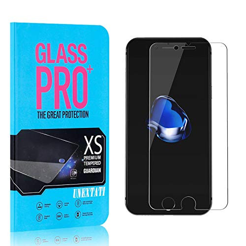 Screen Protector Compatible with iPhone 8 Plus-iPhone 7 Plus UNEXTATI Premium HD Anti Scratch Tempered Glass Screen Protector Film for iPhone 8 Plus-iPhone 7 Plus 4 Pack