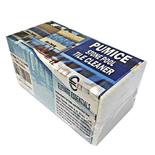 Elevate Essentials Pumice Stone for Pool Tile Cleaning Block Concrete Spa Cleaning Best Pool Stain Remover Natural Pumice Stone Ceramic Tile Cleaner Block White -1-