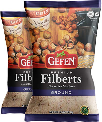 Gefen Premium Ground Filberts 6oz -2 Pack- Gluten Free Kosher for Passover