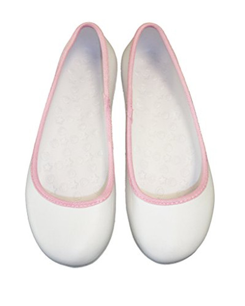 Natural Uniforms - Women's Lightweight Nurse Shoes-Nursing Clogs 7 B-m- US White-Pink