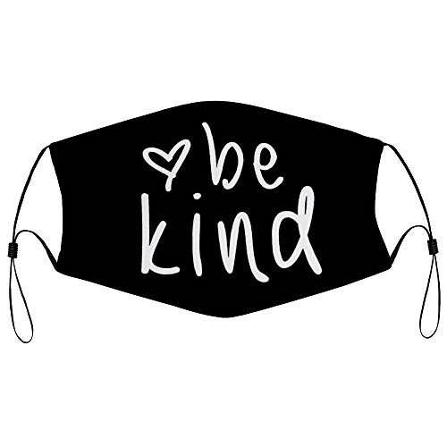 Be K-ind Filter Pocket Washable Reusable Face ma-sk Balaclava Bandanas with 2 Pcs Filters1 PCS