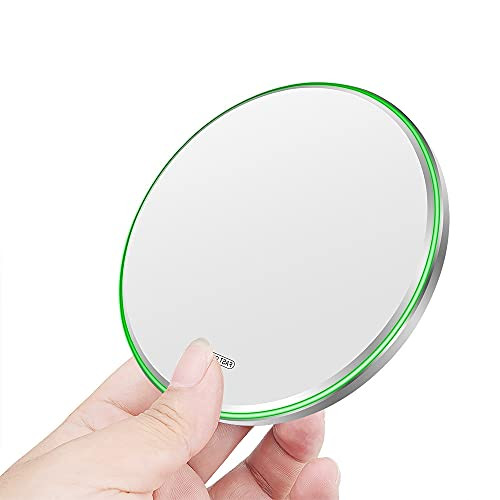 SCCVEE Wireless Charger Qi-Certified 15W Max Fast Wireless Charging Pad Compatible with iPhone 12-12 Mini-12 Pro-SE 2020-11 ProSamsung Galaxy S21-S20-Note 10-No AC Adapter-