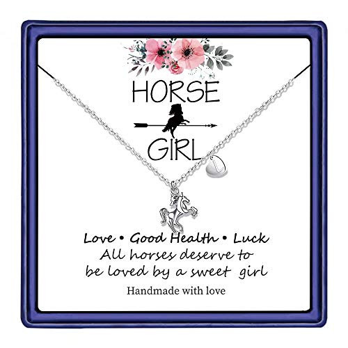 Hidepoo Horse Gifts for Girls 14K White Gold Plated Letter L Initial Horse Necklace Horse Gifts Horse Gifts for Girls Valentines Day Girls Gifts Teen Toddler Necklace Kids Jewelry-L- Hidepoo Horse Gifts for Girls 14K White Gold Plated Letter L Initial Horse Necklace Horse Gifts Horse Gifts for Girls Valentines Day Girls Gifts Teen Toddler Necklace Kids Jewelry-L-