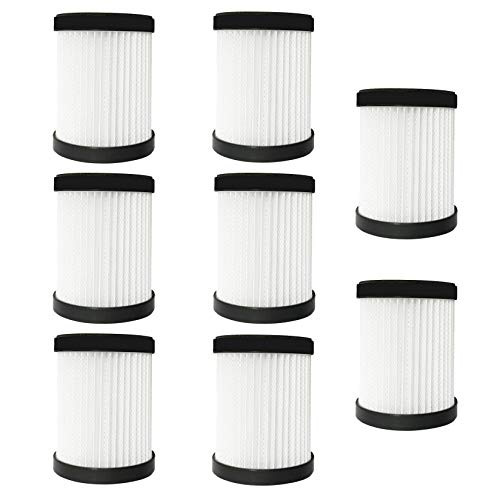 8 Pack Vacuum Replacement Parts HEPA Fliter Compatible for MOOSOO XL-618A Vacuum cleaner