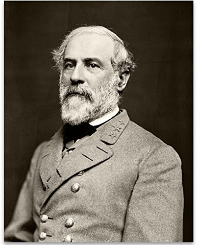 General Robert E. Lee Photograph Portrait- 11x14 Unframed Photo Print - Great Civil War Home Decor Under 15