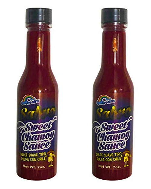 Sabrosito Chamoy Sauce - Sweet Chamoy - Pack of 2 -7 oz- Sabrosito Chamoy Sauce - Sweet Chamoy - Pack of 2 -7 oz-