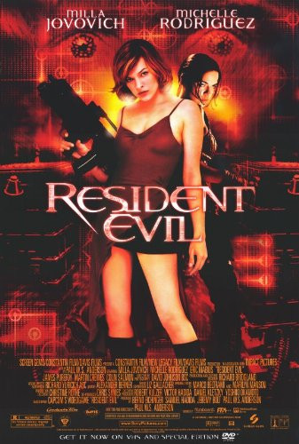 Pop Culture Graphics Resident Evil Poster Movie D 11x17 Milla Jovovich Michelle Rodriguez Colin Salmon Eric Mabius