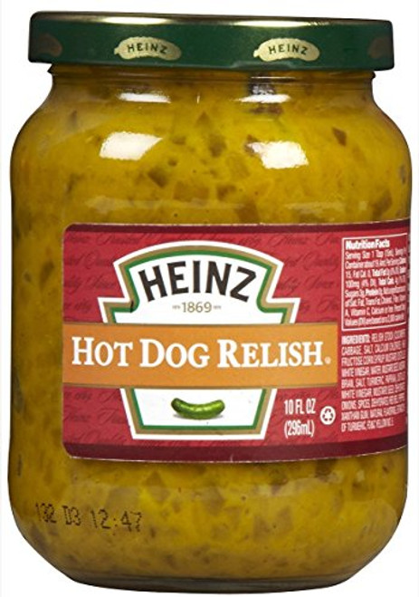 Heinz Hot Dog Relish - 10 oz