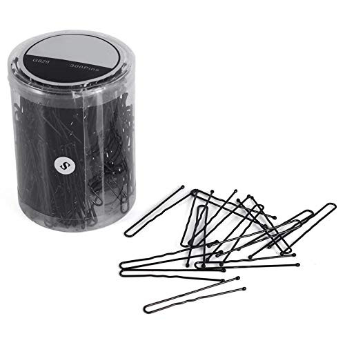 Mavis Laven 300PCS Hair Pins Salon Hair Clip Hairdressing Wavy U-shaped Hair Accessories -L-Black- Mavis Laven 300PCS Hair Pins Salon Hair Clip Hairdressing Wavy U-shaped Hair Accessories -L-Black-