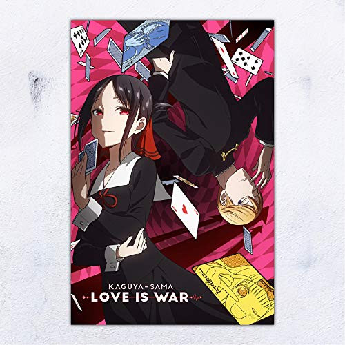 UpdateClassic Kaguya-sama Love is War Anime Poster and Prints Unframed Wall Art Gifts Decor 11x17