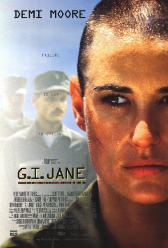 G.I. Jane Movie Poster -11 x 17 Inches - 28cm x 44cm- -1997- Style A --Demi Moore--Viggo Mortensen--Anne Bancroft--Jason Beghe--Scott Wilson--Morris Chestnut-