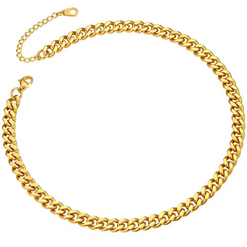 ChainsPro Chain Choker Women 14inch 7mm