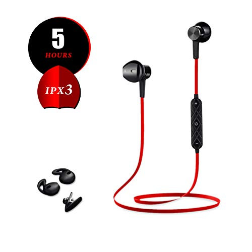 Bluetooth Headphones, Youtec Wireless Earphones, Bluetooth 4.1 Noise Cancelling Headsets Sport Earbuds with Mic +Earhooks HiFi Bass Stereo Sweatproof in Ear Earbuds for Gym Sports Running Workout Bluetooth Headphones, Youtec Wireless Earphones, Bluetooth 4.1 Noise Cancelling Headsets Sport Earbuds with Mic +Earhooks HiFi Bass Stereo Sweatproof in Ear Earbuds for Gym Sports Running Workout