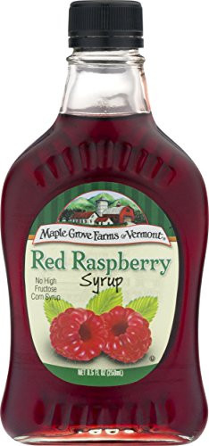 Maple Grove Farms Flavored Syrups Raspberry 8.5 Ounce