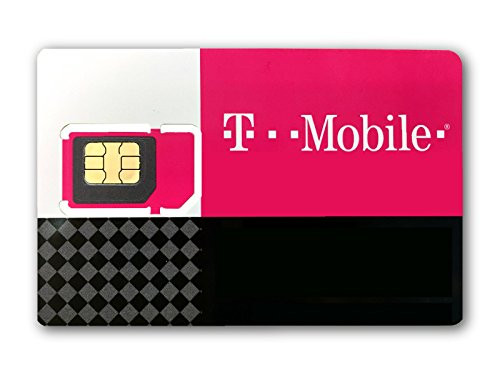 T-Mobile Prepaid Complete SIM Starter Kit - Triple Cut SIM Card -3 Pack-