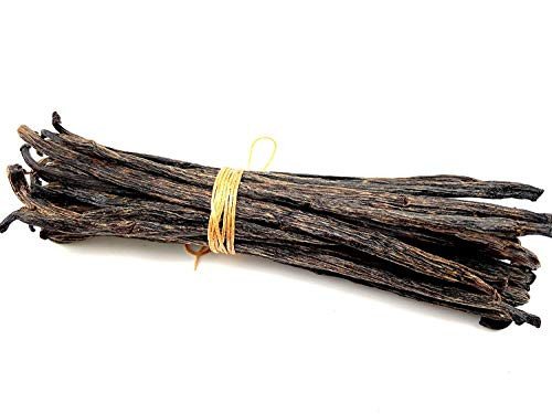 Strongus Planifolia Vanilla Beans Grade A Vanilla Pods -Great for for Baking Homemade Extract Paste Brewing Coffee Cooking - 6-7" 5-Pack Strongus Planifolia Vanilla Beans Grade A Vanilla Pods -Great for for Baking Homemade Extract Paste Brewing Coffee Cooking - 6-7" 5-Pack