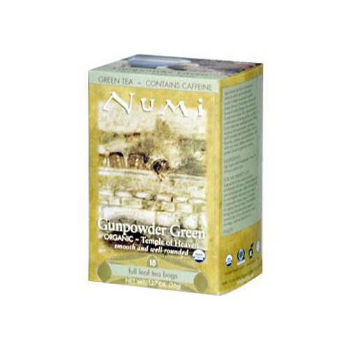 Numi Tea Grn Tea Og2 Gunpowder 18 Bag