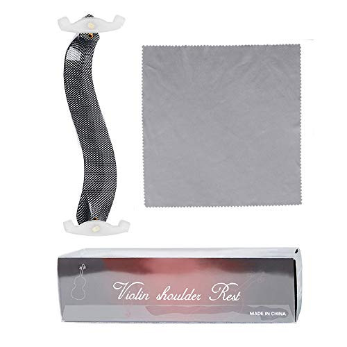 Ccoco Violin Shoulder Rest for 4-4-4-3 Size Collapsible and Height Adjustable Feet Violin Universal Type Violin Parts Soft Easy to use High Strength Sponge