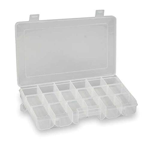 6 to 18 Adjustable Compartment Box7-3-8"L x 11-1-2"W x 1-21-32"H