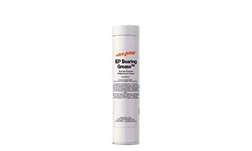 Jet-Lube EP Bearing Grease - Industrial Grade  Extreme Pressure  Multi-Purpose  Lithium Grease  Bearing Grease  14 oz.