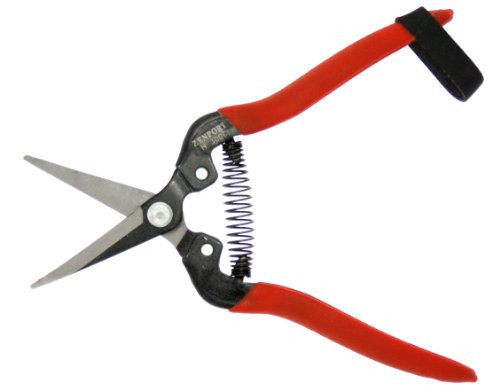 Zenport H300C Harvest Shear Long Curved Carbon Steel Blade
