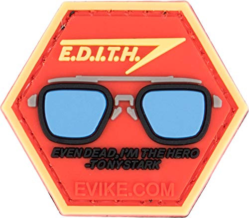 Evike Operator Profile PVC Hex Patch Geek Series 3 -Style- E.D.I.T.H.-