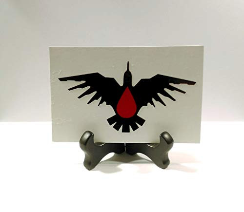 Two color Blood Raven Warhammer Vinyl Decal Warhammer 40k Decals Warhammer Stickers Two color Blood Raven Warhammer Vinyl Decal Warhammer 40k Decals Warhammer Stickers