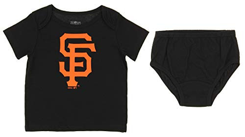 Outerstuff MLB Infants Tee  and  Diaper Mini Uniform Set San Francisco Giants 18 Months