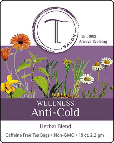 Wellness Anti-Cold Herbal Tea  TSalon Tea  18 Tea Bags
