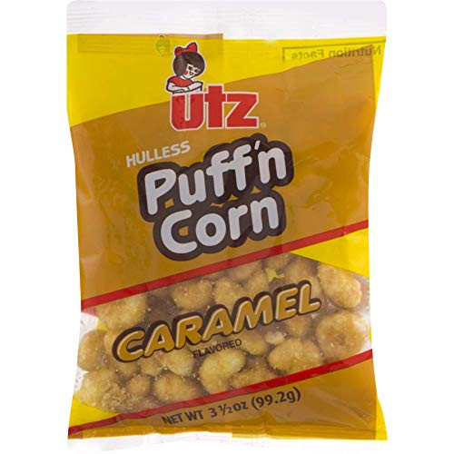 Carmel Puff n Corn 3.5 Ounce -4 Count-
