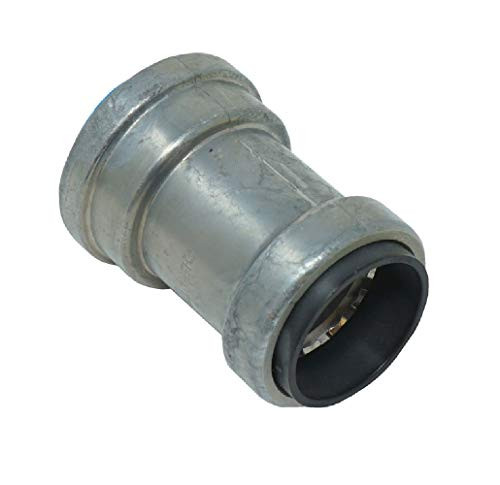 Southwire E-FC-050 1-2" Liquid Tight Push Install EMT Combination Coupling Gray