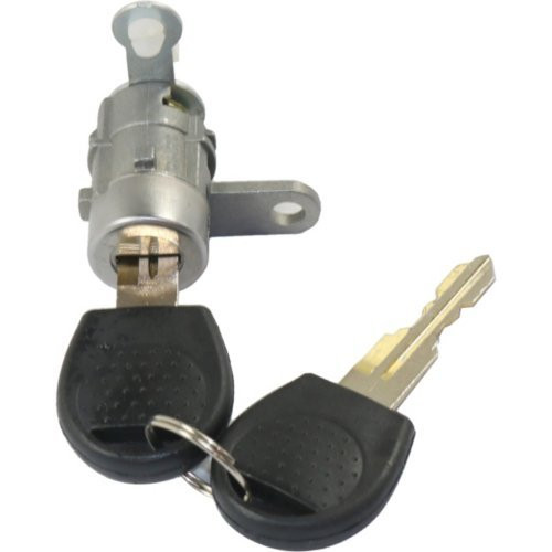Evan-Fischer Door Lock Cylinder compatible with CHEVROLET AVEO 04-07 LH w-Keys