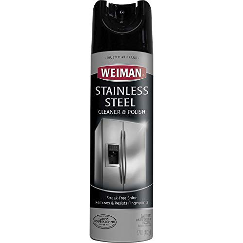 Weiman Stainless Steel Cleaner  and  Polish Aerosol 17 fl oz
