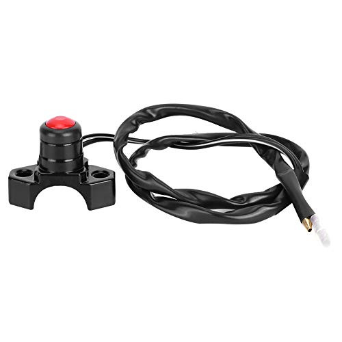 ROSEBEAR Motorcycle Handlebar Switch Engine Start Stop Kill Button for Pit Dirt Bike ATV Quad Model E