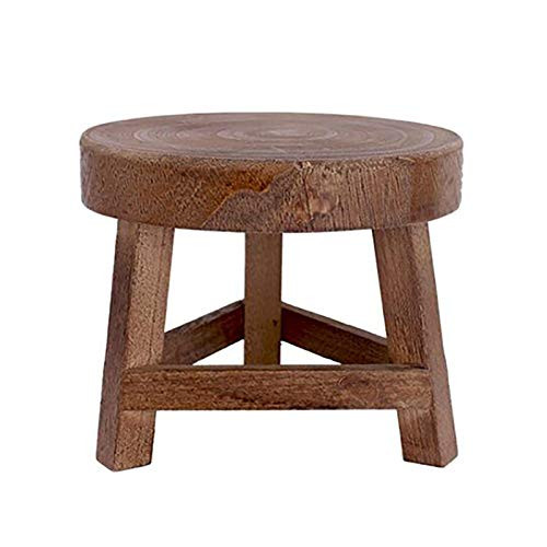 无 Mini Wooden Stool Display Stand Vintage Wood Grain Garden Plant Pot Riser Stand Potted Plant Shelf Flower Pot Stool for Indoor Outdoor Home Garden Decor7x6inch 无 Mini Wooden Stool Display Stand Vintage Wood Grain Garden Plant Pot Riser Stand Potted Plant Shelf Flower Pot Stool for Indoor Outdoor Home Garden Decor7x6inch