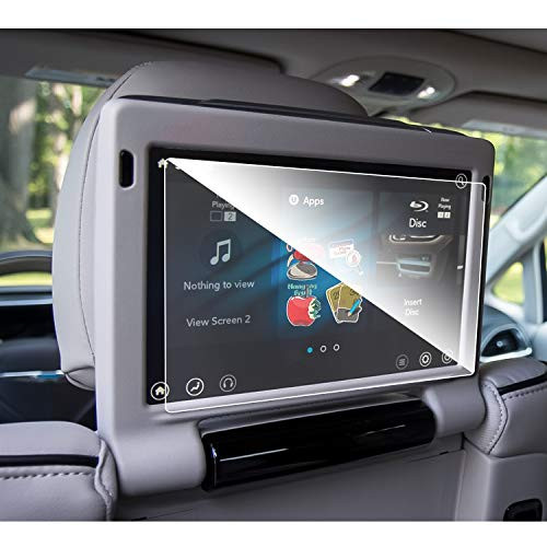 RUIYA Screen Protector for 2019 2020 Chrysler Pacifica Rear Seat 10.2IN Center Touch Control Car Navigation Tempered Glass 9H Hardness Anti-Explosion  and  Scratch HD Clear Pacifica Car Acceccories