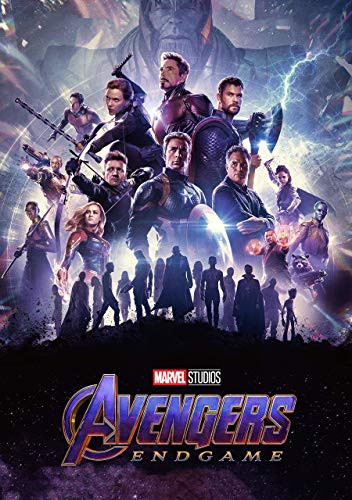 Avengers Endgame Poster - 2019 Movie -11 x 17- inch Poster Print Frameless Art Gift 28 x 43 cm Matte Paper Surface
